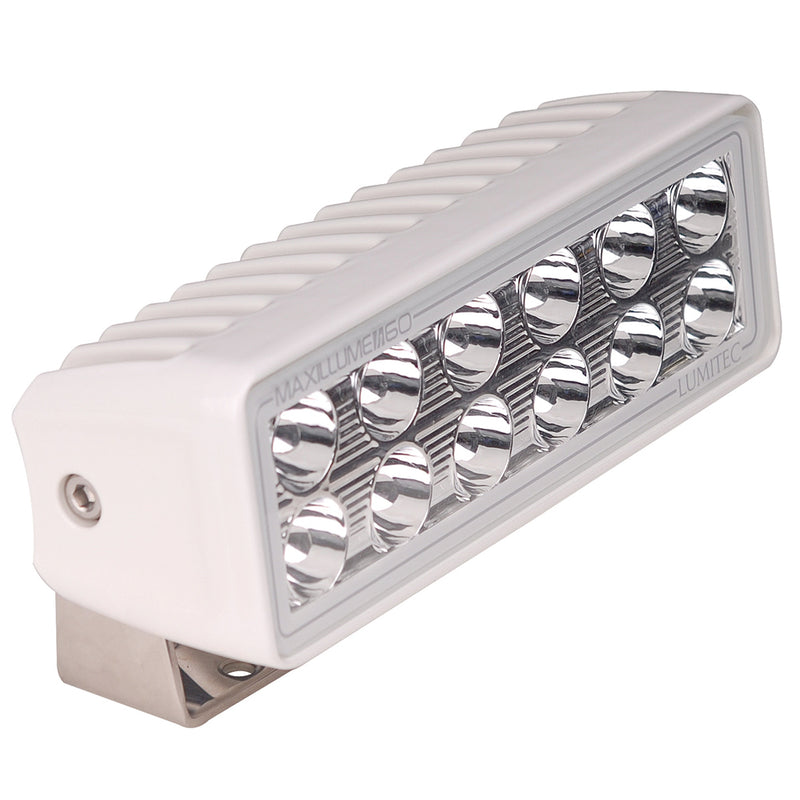 Load image into Gallery viewer, Lumitec Maxillume h60  Trunnion Mount Flood Light  White Dimming  White Housing 101334
