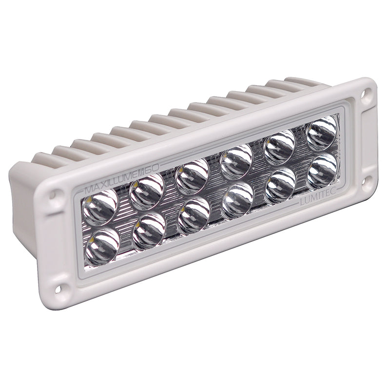 Load image into Gallery viewer, Lumitec Maxillumeh60  Flush Mount Flood Light  White Housing  White Dimming 101336
