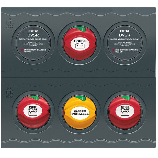 BEP Battery Management Contour Connect Panel fTwin Engines wVSRs CC803N