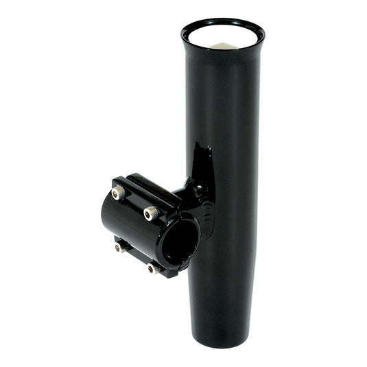 Lees ClampOn Rod Holder  Black Aluminum  Horizontal Mount  Fits 1660 OD Pipe RA5203BK
