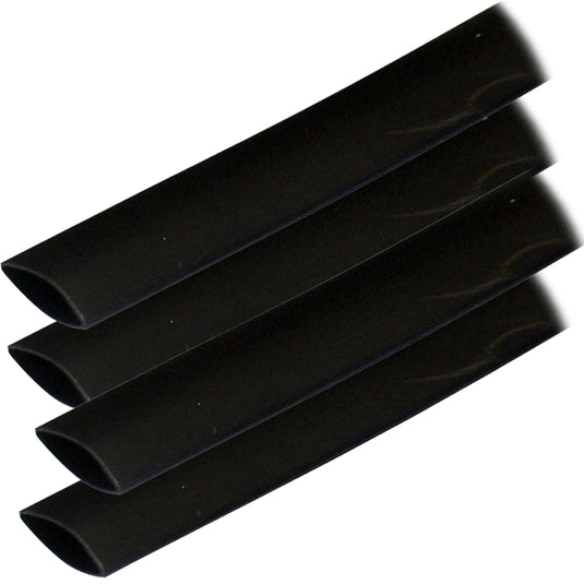 Ancor Adhesive Lined Heat Shrink Tubing ALT  34 x 12  4Pack  Black 306124