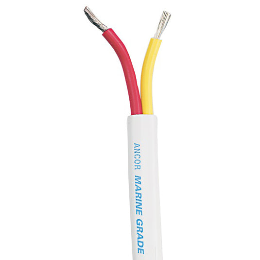 Ancor Safety Duplex Cable  82 AWG  RedYellow  Flat  100 123910