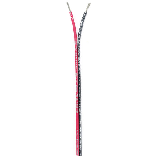 Ancor Ribbon Bonded Cable  162 AWG  RedBlack  Flat  500 153150