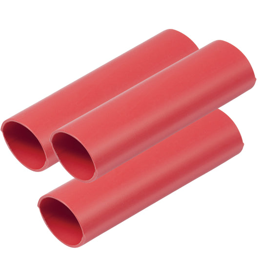 Ancor Heavy Wall Heat Shrink Tubing  34 x 3  3Pack  Red 326603