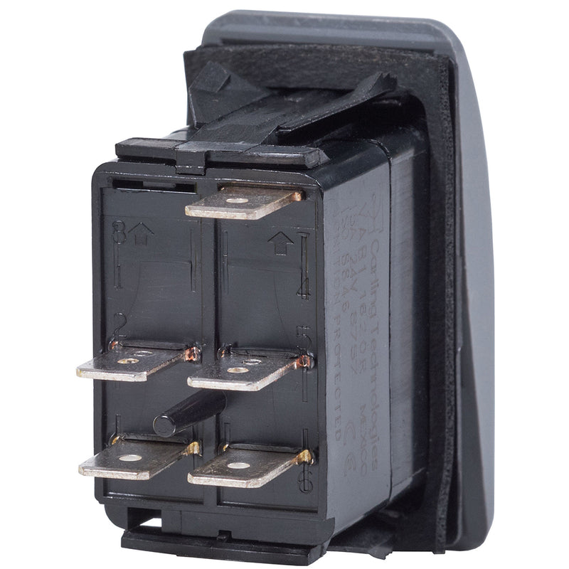 Load image into Gallery viewer, Blue Sea 7934 Contura II Switch DPST Black  OFFON 7934
