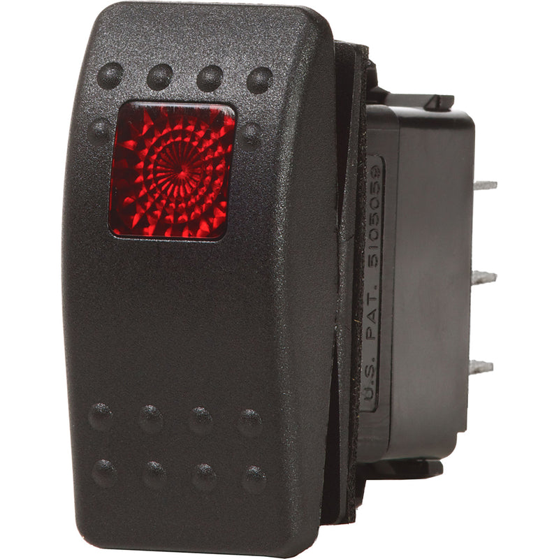 Load image into Gallery viewer, Blue Sea 7937 Contura II Switch DPDT Black  ONOFFON 7937
