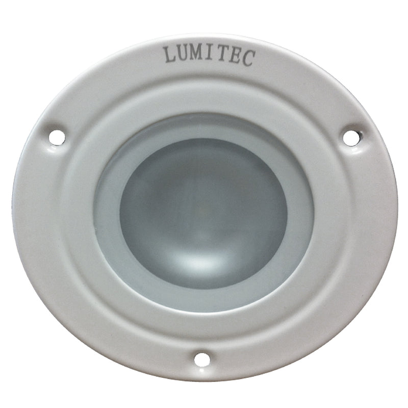 Load image into Gallery viewer, Lumitec Shadow  Flush Mount Down Light  White Finish  Spectrum RGBW 114127
