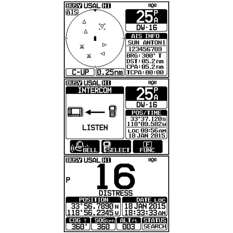 Load image into Gallery viewer, Standard Horizon Quantum GX6000 25W Commercial Grade Fixed Mount VHF wNMEA 2000 Integrated AIS receiver  Speaker Mic
