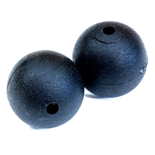 Tigress Black Plastic Outrigger Stops  114  Pair 88690
