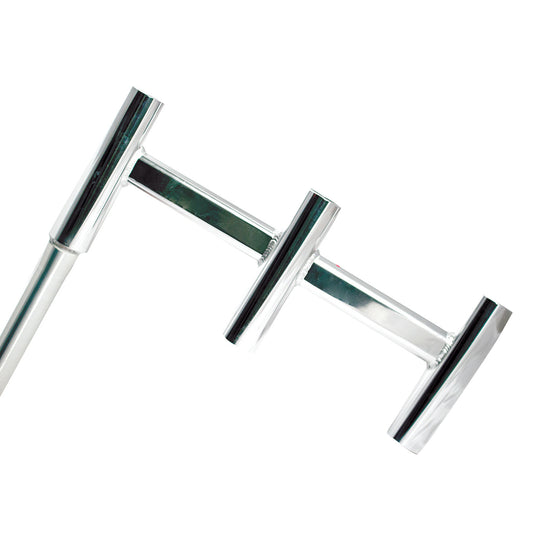 Tigress Offset Triple Aluminum Rod Holder  Straight Butt 881491