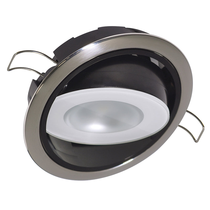 Load image into Gallery viewer, Lumitec Mirage Positionable Down Light  Spectrum RGBW Dimming  Polished Bezel 115117
