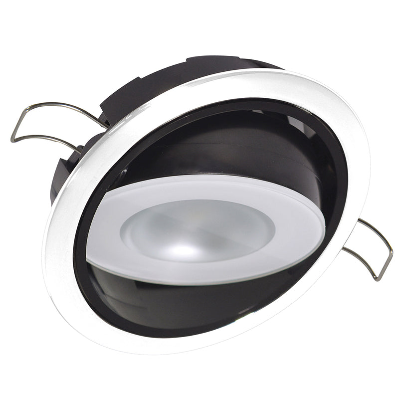 Load image into Gallery viewer, Lumitec Mirage Positionable Down Light  Spectrum RGBW Dimming  White Bezel 115127
