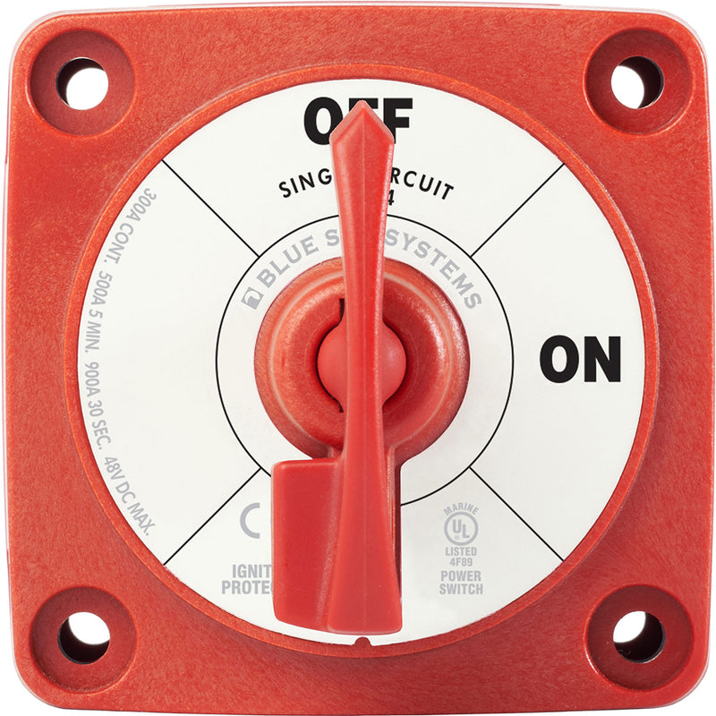 Load image into Gallery viewer, Blue Sea 6004 Single Circuit ONOFF wLocking Key  Red 6004
