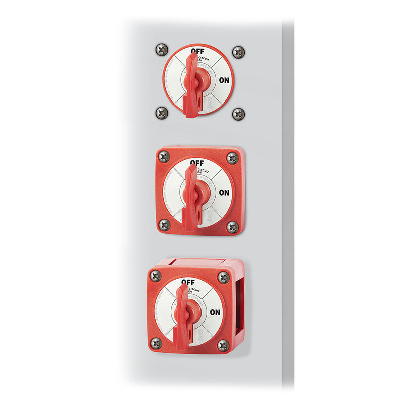 Load image into Gallery viewer, Blue Sea 6004 Single Circuit ONOFF wLocking Key  Red 6004
