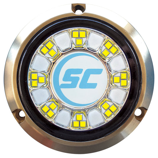 ShadowCaster SCR24 Bronze Underwater Light  24 LEDs  Bimini BlueGreat White SCR24BWBZ10