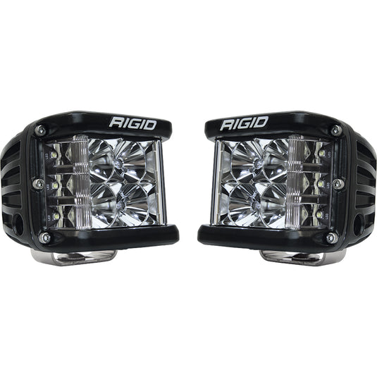 RIGID Industries DSS Series PRO Flood LED Surface Mount  Pair  Black 262113