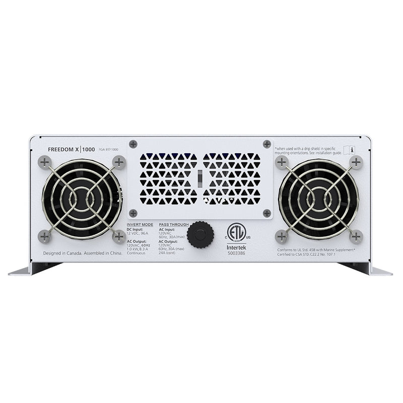 Load image into Gallery viewer, Xantrex Freedom X 1000 True Sine Wave Power Inverter  12VDC  120VAC  1000W 8171000
