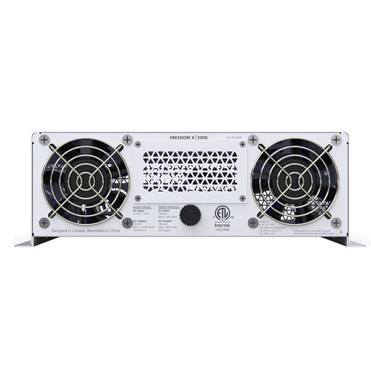 Xantrex Freedom X 2000 True Sine Wave Power Inverter  12VDC  120VAC  2000W 8172000