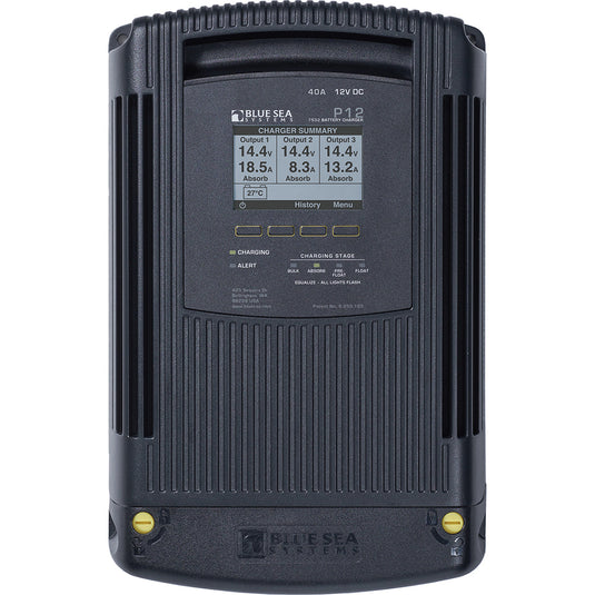 Blue Sea 7532 P12 Gen2 Battery Charger  40A  3Bank 7532