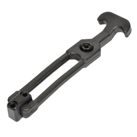 Southco THandle Latch wKeeper  Pull Draw Front Mount Black Flexible Rubber F773