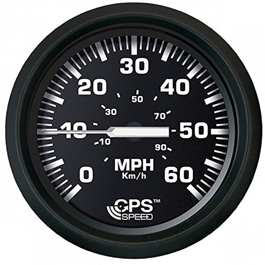 Faria Euro Black 4 Speedometer 60MPH GPS 32816