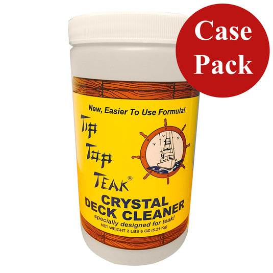 Tip Top Teak Tip Top Teak Crystal Deck Cleaner  Quart 2lbs 6oz  Case of 12 TC 2000CASE