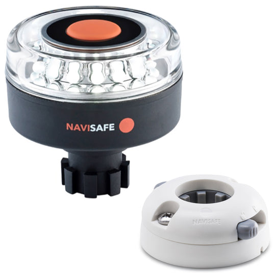 Navisafe Navilight 360 2NM wNavibolt Base  Horizontal Mount  White 042KIT5