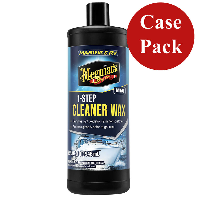 Load image into Gallery viewer, Meguiars BoatRV Cleaner Wax  32 oz  Case of 6 M5032CASE
