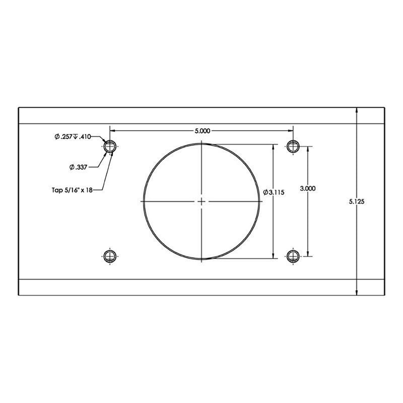 Load image into Gallery viewer, TACO TTop Extrusion Plate PreDrilled for Grand Slams  20  Pair GSE1939BSA20
