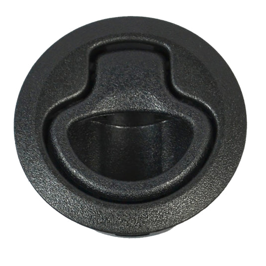 Southco Flush Pull Latch  Pull To Open  NonLocking Black Plastic M163