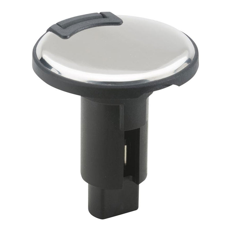 Load image into Gallery viewer, Attwood LightArmor PlugIn Base  2 Pin  Stainless Steel  Round 910R2PSB7

