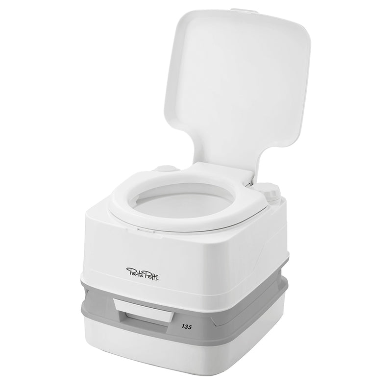 Load image into Gallery viewer, Thetford Porta Potti 135 Marine Toilet wHold Down Kit 92861
