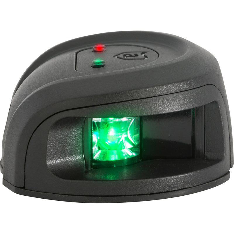 Load image into Gallery viewer, Attwood LightArmor Bow Mount Navigation Light  Composite Black  BiColor  2NM NV2002PB7
