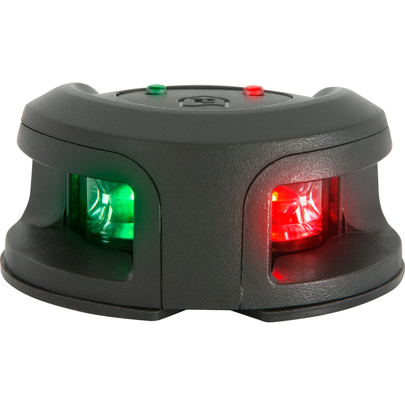Load image into Gallery viewer, Attwood LightArmor Bow Mount Navigation Light  Composite Black  BiColor  2NM NV2002PB7
