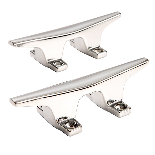 Attwood ZAMAK Chrome Plated Zinc Cleats  Pair  412 62446