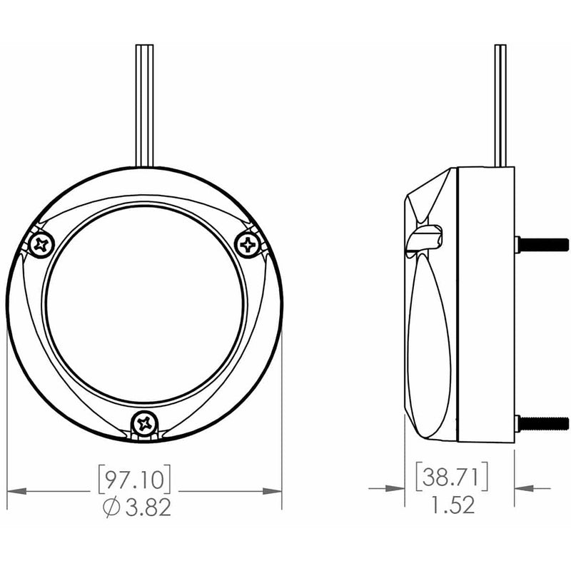Load image into Gallery viewer, Lumitec Zambezi Quattro Surface Mount Underwater Light  WhiteBlue 101459
