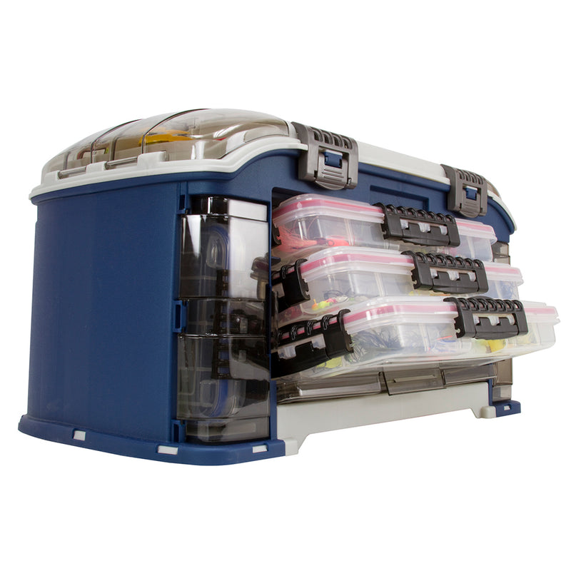 Load image into Gallery viewer, Plano Elite Series Angled Tackle System 3700  Blue 797010
