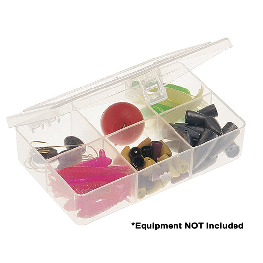 Plano SixCompartment Tackle Organizer  Clear 344860