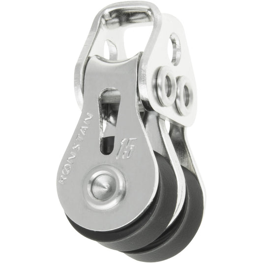 Ronstan Series 15 Ball Bearing Utility Block  Double Loop Head RF15202