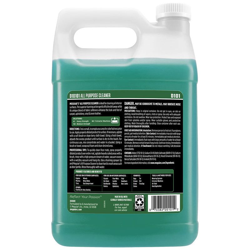 Load image into Gallery viewer, Meguiars Detailer All Purpose Cleaner  1Gallon Case of 4 D10101CASE
