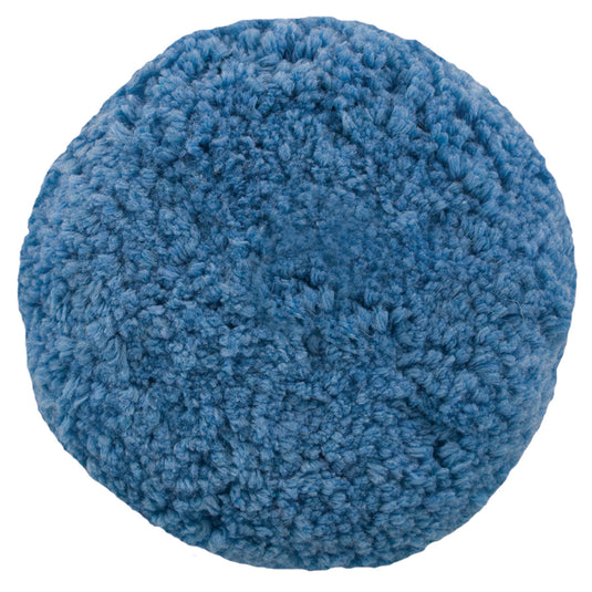 Presta Rotary Blended Wool Buffing Pad  Blue Soft Polish 890144