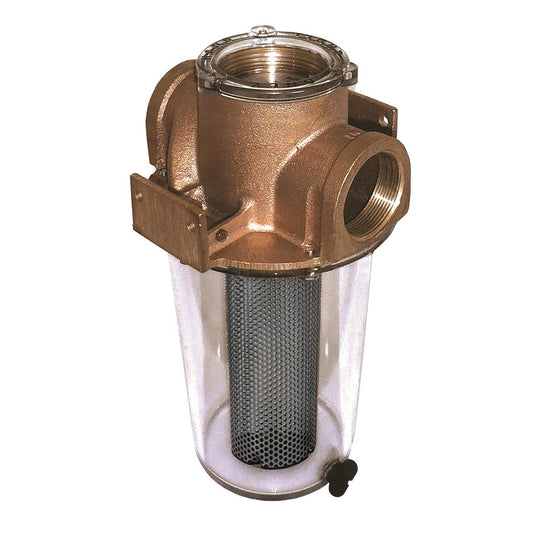 GROCO ARG755 Series 34 Raw Water Strainer wMonel Basket ARG755