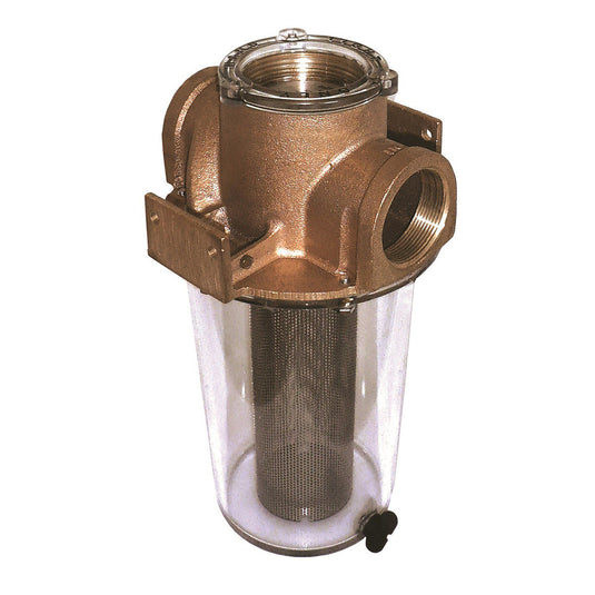 GROCO ARG1500 Series 112 Raw Water Strainer wStainless Steel Basket ARG1500S