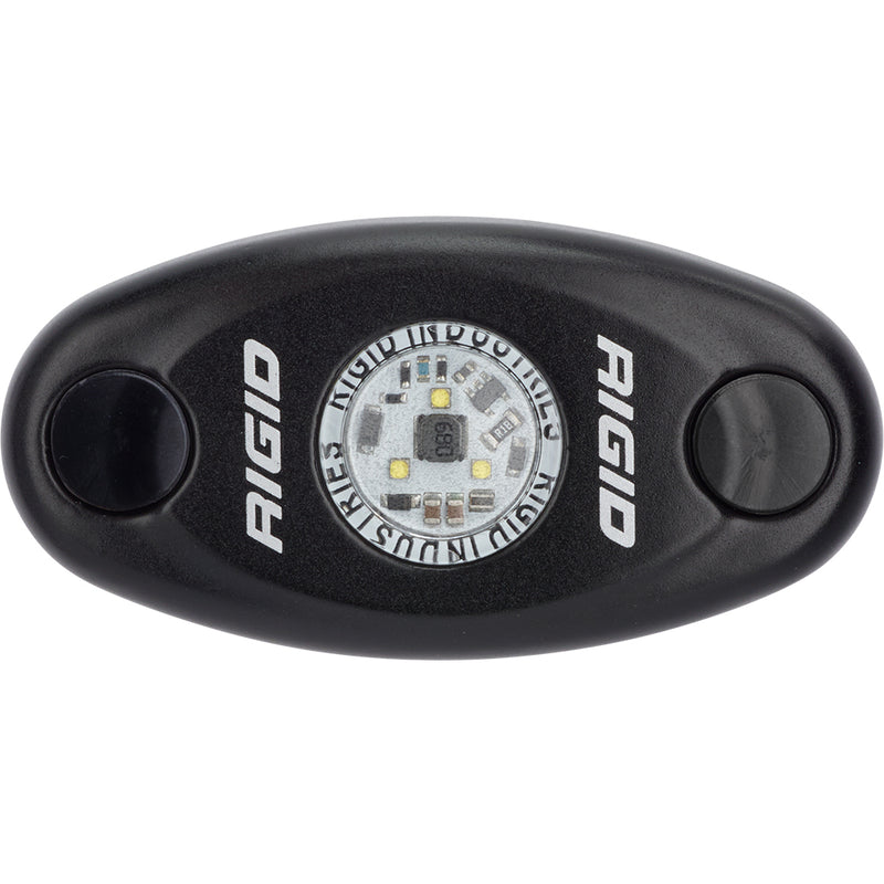 Load image into Gallery viewer, RIGID Industries ASeries Black Low Power LED Light  Single  Red 480043
