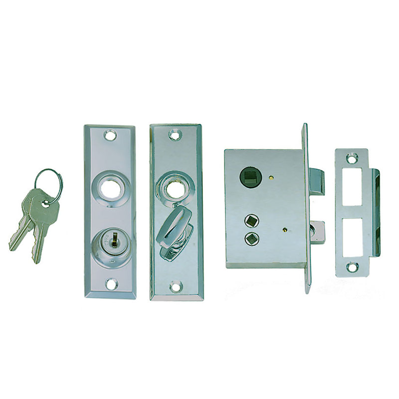 Load image into Gallery viewer, Perko Mortise Lock Set wBolt 0927DP0CHR
