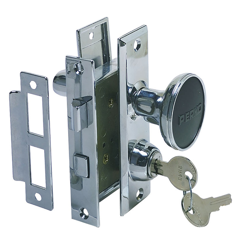 Load image into Gallery viewer, Perko Mortise Lock Set wBolt 0927DP0CHR
