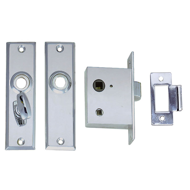 Load image into Gallery viewer, Perko Mortise Latch Set wTurn Button 0960DP0CHR
