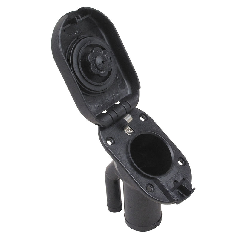 Load image into Gallery viewer, Perko Combination Vented Gas FillTank f112 Hose  35 Angled Neck 1318DPGBLK
