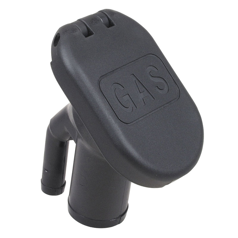 Load image into Gallery viewer, Perko Combination Vented Gas FillTank f112 Hose  35 Angled Neck 1318DPGBLK
