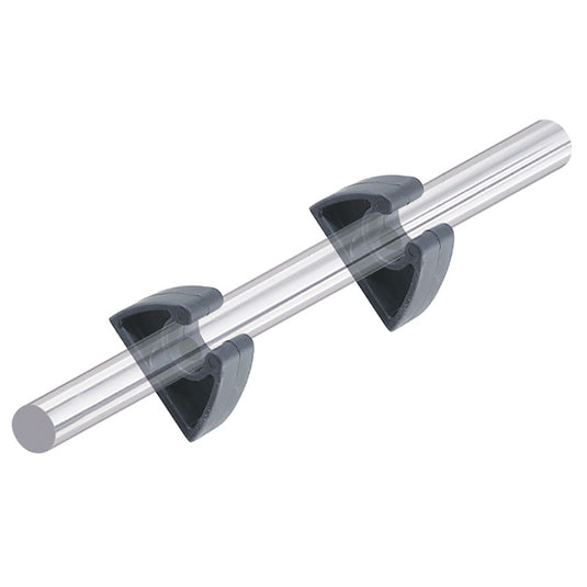 Perko Pole Storage Clips  Black  Pair 0477DP0BLK